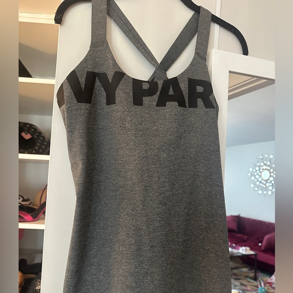 IVY PARK Gray Tank Top